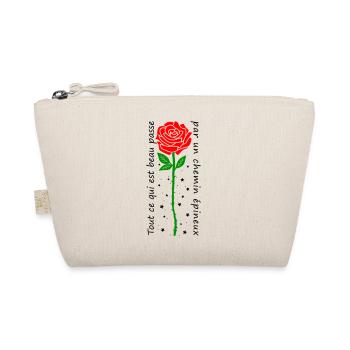 All that is beautiful goes through a thorny path - Organic Pouch - nature - Front