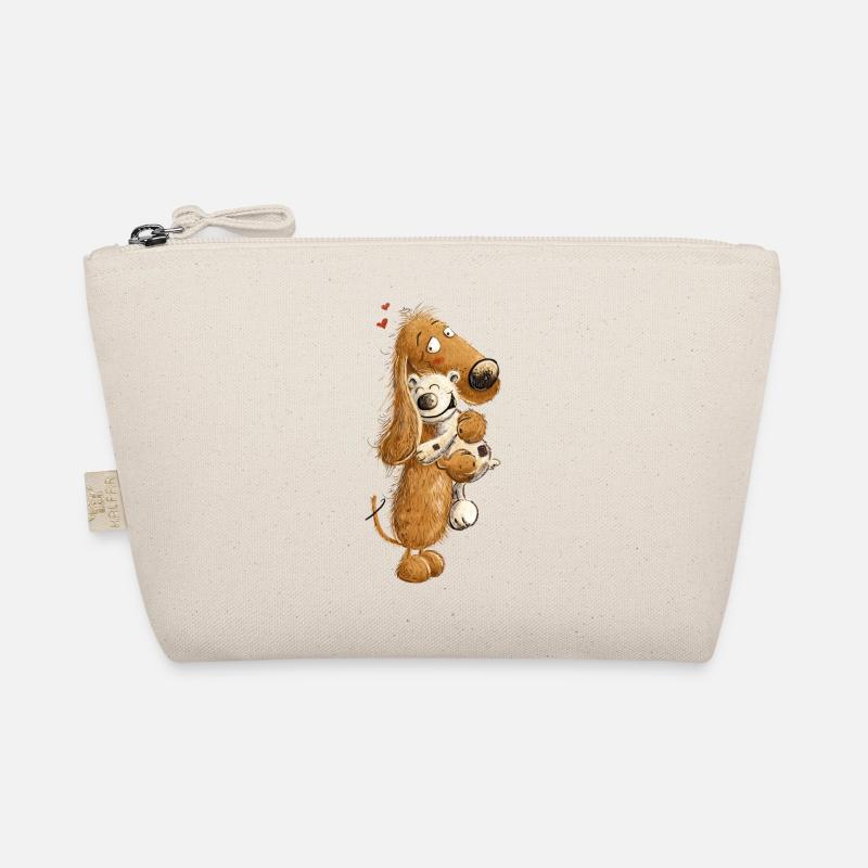 Teckel avec jouet pour chien Teckel en peluche Trousse biologique