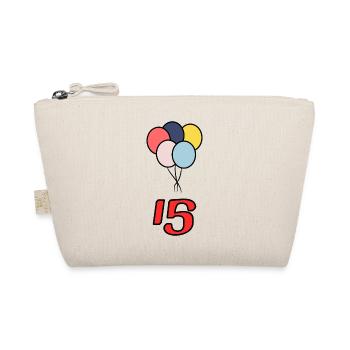 ANNIVERSARY. 15. 15 YEARS. 15th ANNIVERSARY - Organic Pouch - nature - Front