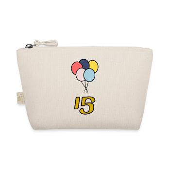 ANNIVERSARY. 15. 15 YEARS. 15th ANNIVERSARY - Organic Pouch - nature - Front