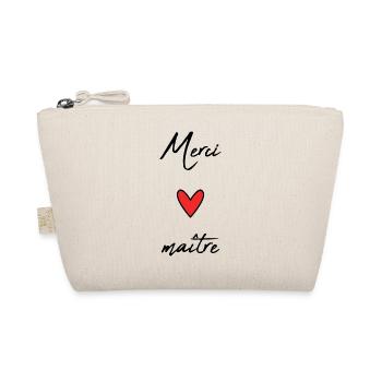 MAITRE. MAÎTRESSE. MERCI. MERCI MAÎTRESSE - Trousse biologique - nature - Devant