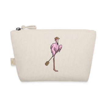 Pagaie au flamant rose - Trousse biologique - nature - Devant
