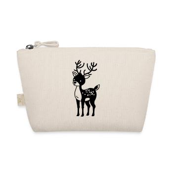 Deer - Organic Pouch - nature - Front