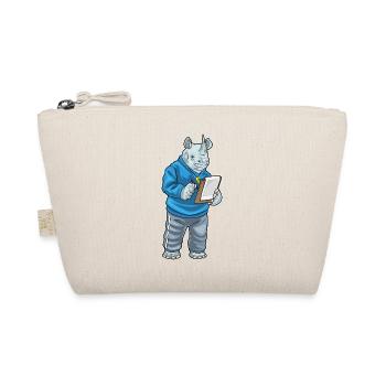 Rhino Sport Teacher School - Organic Pouch - nature - Front