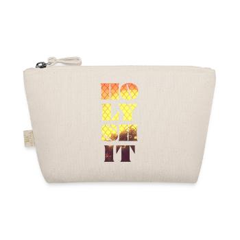 Holy Shit Saying Sunset Landscape - Organic Pouch - nature - Front