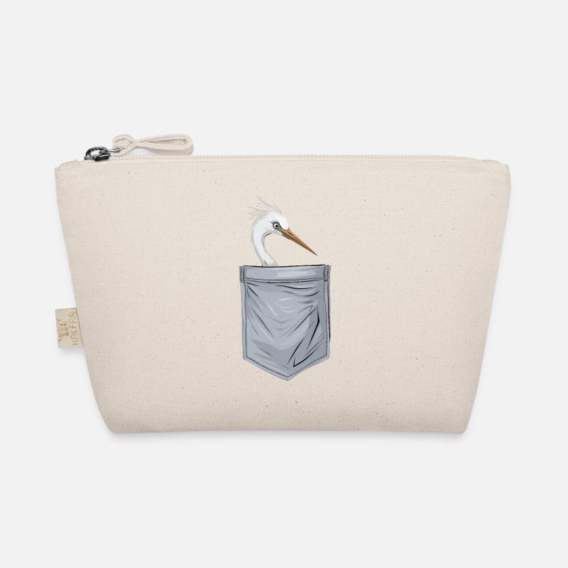 Reiher Vogel Bio-Täschchen