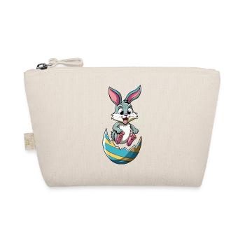 Joyeuses Pâques - Lapin de Pâques - Oeuf de Pâques - Dessin animé - Trousse biologique - nature - Devant