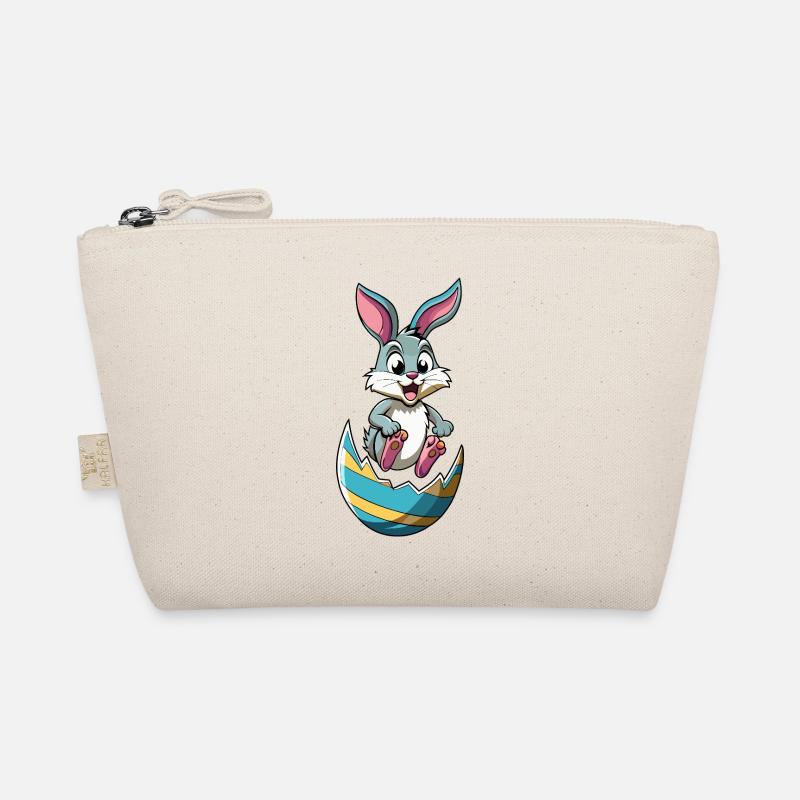 Happy Easter - Easter Bunny - Easter Egg - Cartoon Organic Pouch