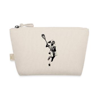 Fille Joueuse de Crosse - Sports Autocollant - Trousse biologique - nature - Devant