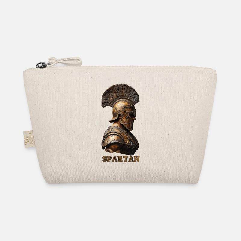 Ancient Spartan Warrior Organic Pouch