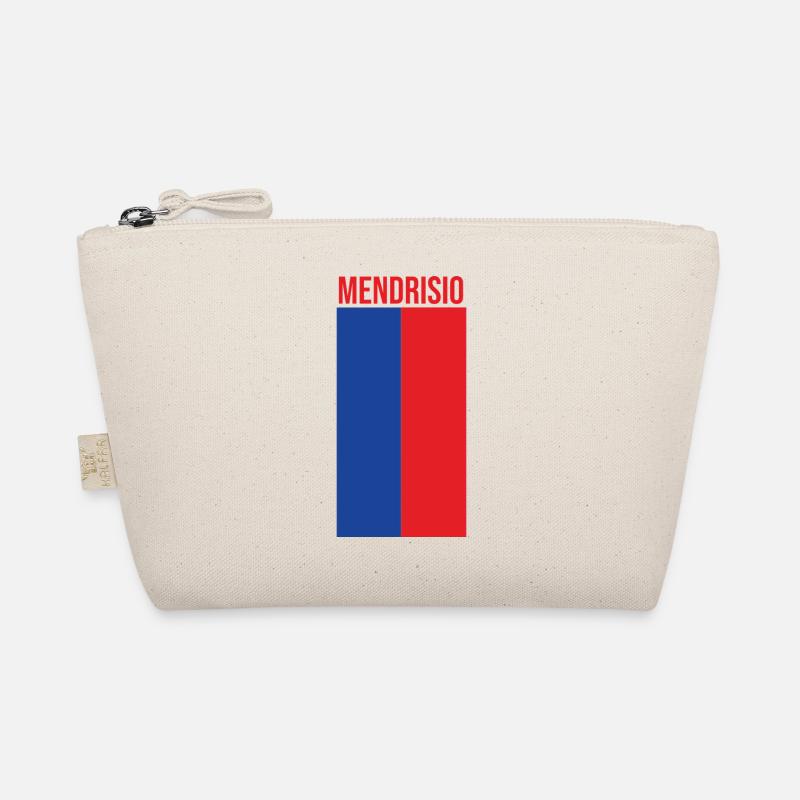 Drapeau tessinois avec inscription Mendrisio Trousse biologique