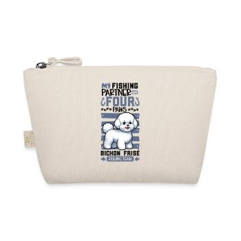 Pêche et Bichon Frisé - Trousse biologique - nature - Devant