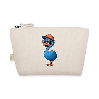 Cool blue bouquet with sunglasses and cap - Organic Pouch - nature - Front