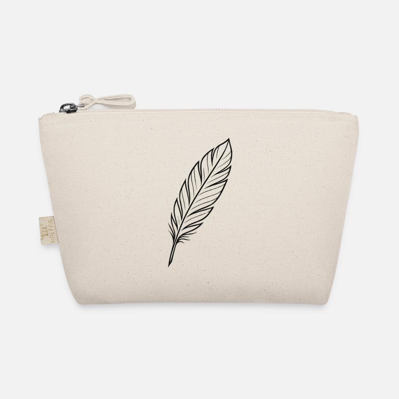 Silhouette de la Plume Noire Trousse biologique