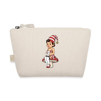 Fille lutin avec un lapin - Trousse biologique - nature - Devant