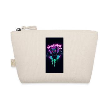 Neon Bat - Organic Pouch - nature - Front