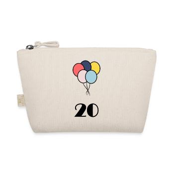 20. 20 ANS. 20e ANNIVERSAIRE. ANNIVERSAIRE 20 ANS. - Trousse biologique - nature - Devant