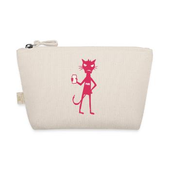 Little Monsters : Attitude néon de Punk Cat - Trousse biologique - nature - Devant