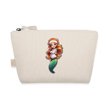 Cuisinière sirène aux cheveux orange - Trousse biologique - nature - Devant