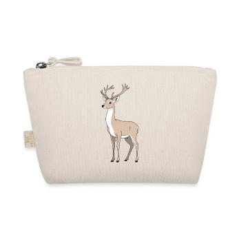 Cerf aux bois élégants - Trousse biologique - nature - Devant