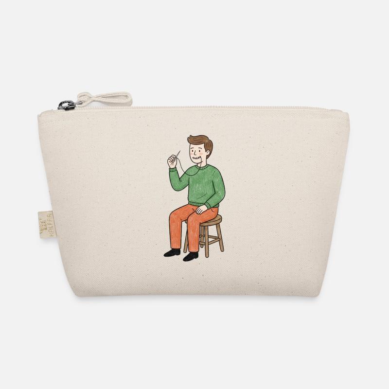 Crazy Sewing with Thread Organic Pouch