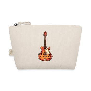 Illustration vintage de guitare électrique - Trousse biologique - nature - Devant
