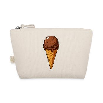 Une cuillère de glace au chocolat - Trousse biologique - nature - Devant