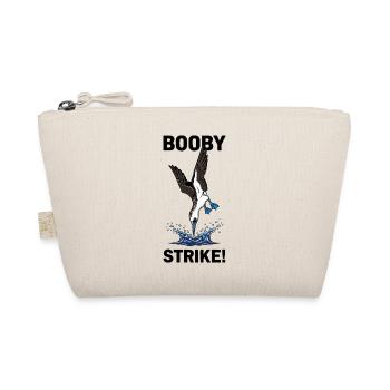 Crazy Blue Feet Strike Booby Strike Sea - Organic Pouch - nature - Front