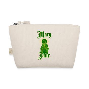 Vintage Mary Jane — 4:20 Gothic Cannabis Ritual - Bio-Täschchen - Natur - Vorne