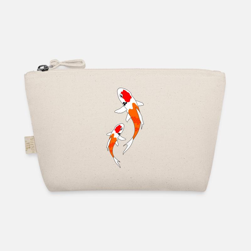 Koi orange Bio-Täschchen
