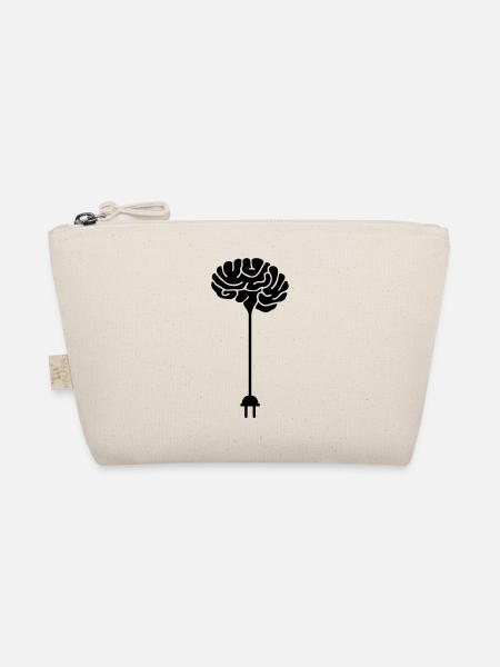 Hirnstecker - Organic Pouch - nature - Front