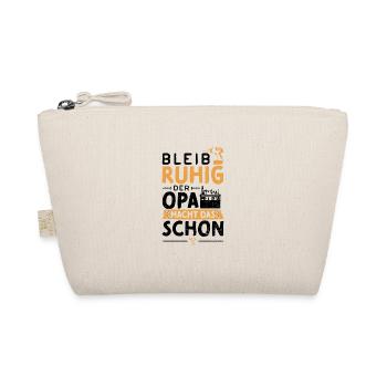 Bleib Ruhig Der Opa Macht Das Schon - Heimwerker - Bio-Täschchen - Natur - Vorne