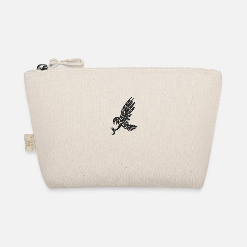 Totem hawk black Organic Pouch