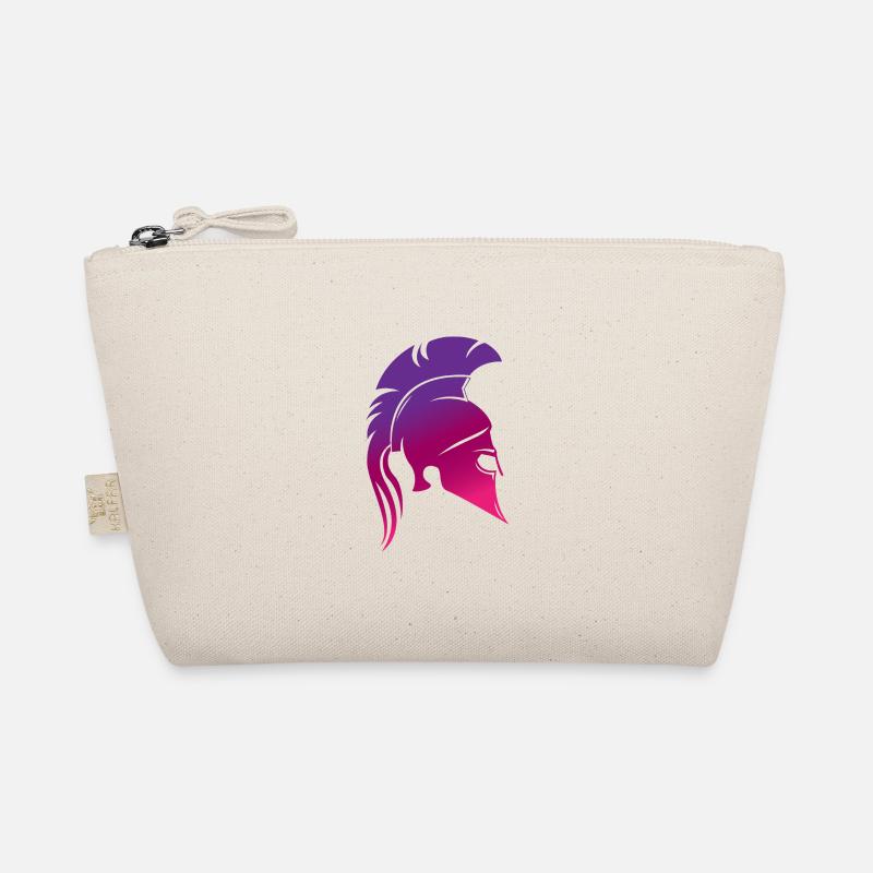 Sparta design, violet Organic Pouch
