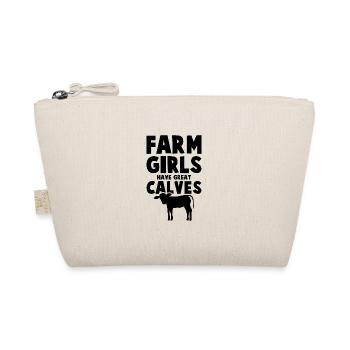 farmer fille veaux - Trousse biologique - nature - Devant