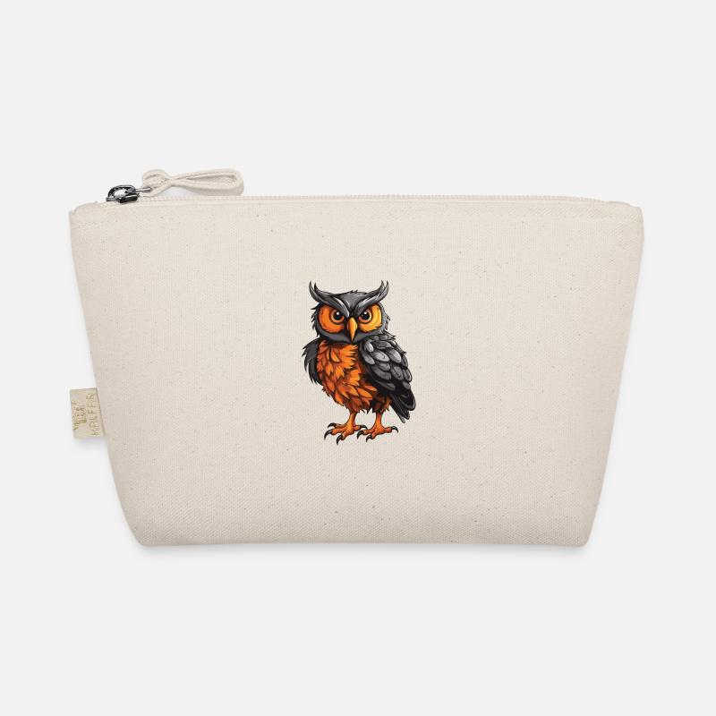 Owl Animal Organic Pouch