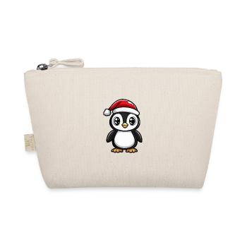 Penguin Christmas Christmas - Organic Pouch - nature - Front