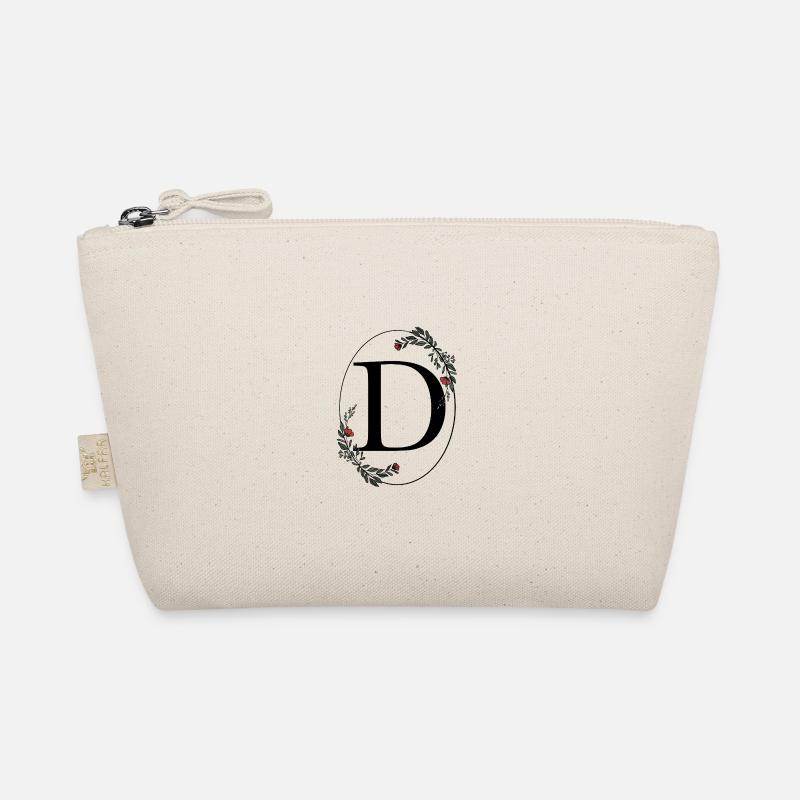 Letter D Organic Pouch