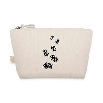 Dice Casino Symbol - Organic Pouch - nature - Front