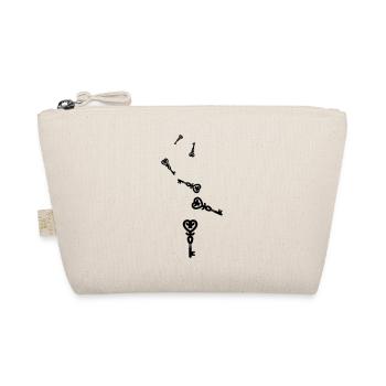 Mariage clé du cœur - Trousse biologique - nature - Devant