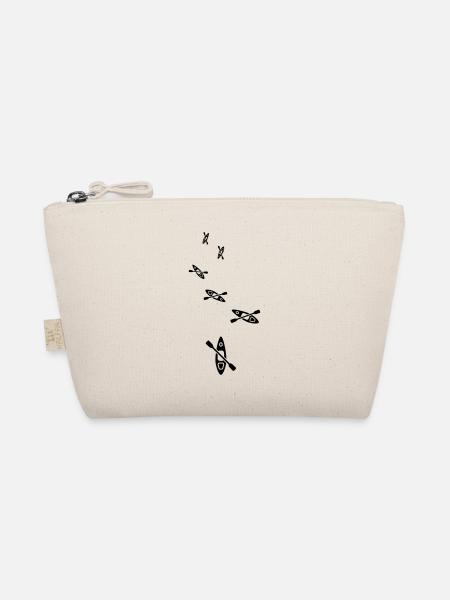Canoe icon - Organic Pouch - nature - Front