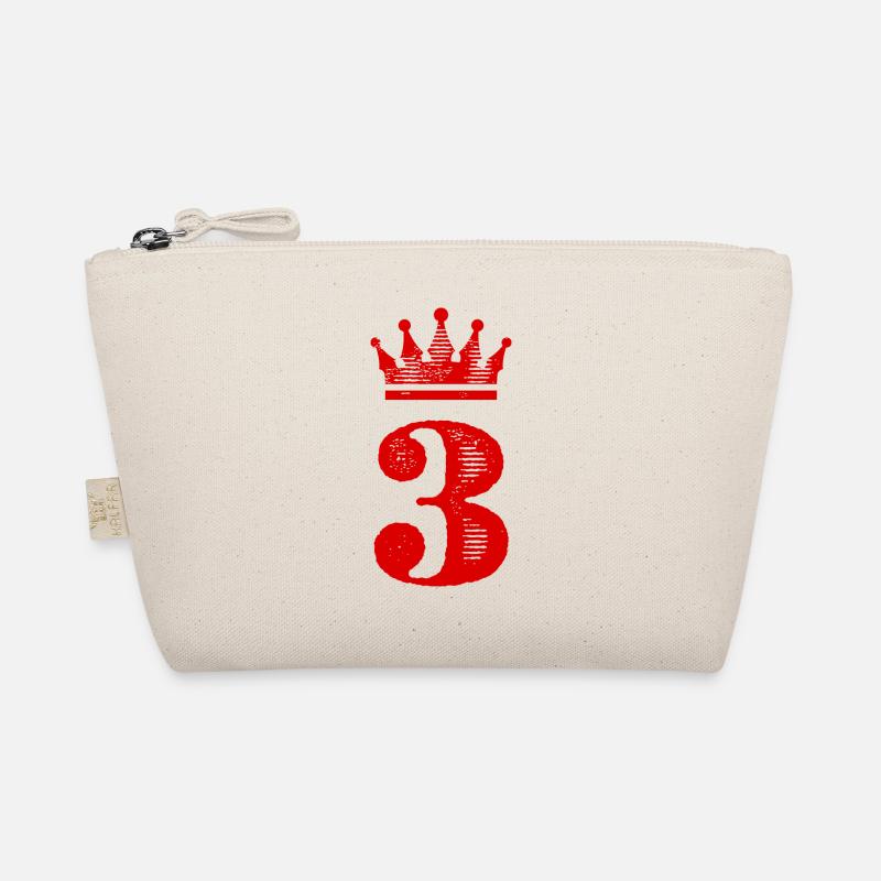 3 Number crown Organic Pouch