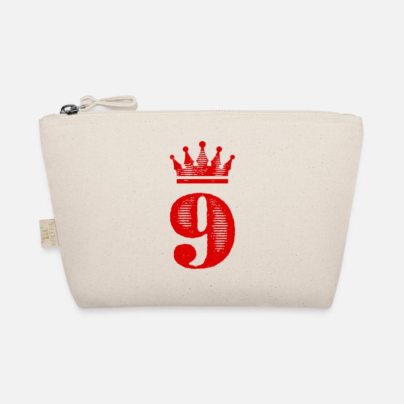 9 Number crown Organic Pouch