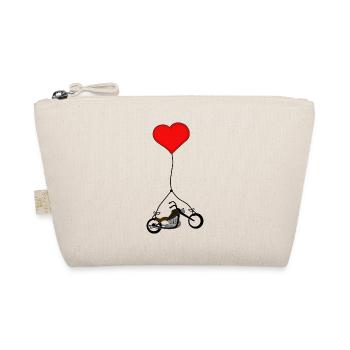 Choppers with heart - Organic Pouch - nature - Front