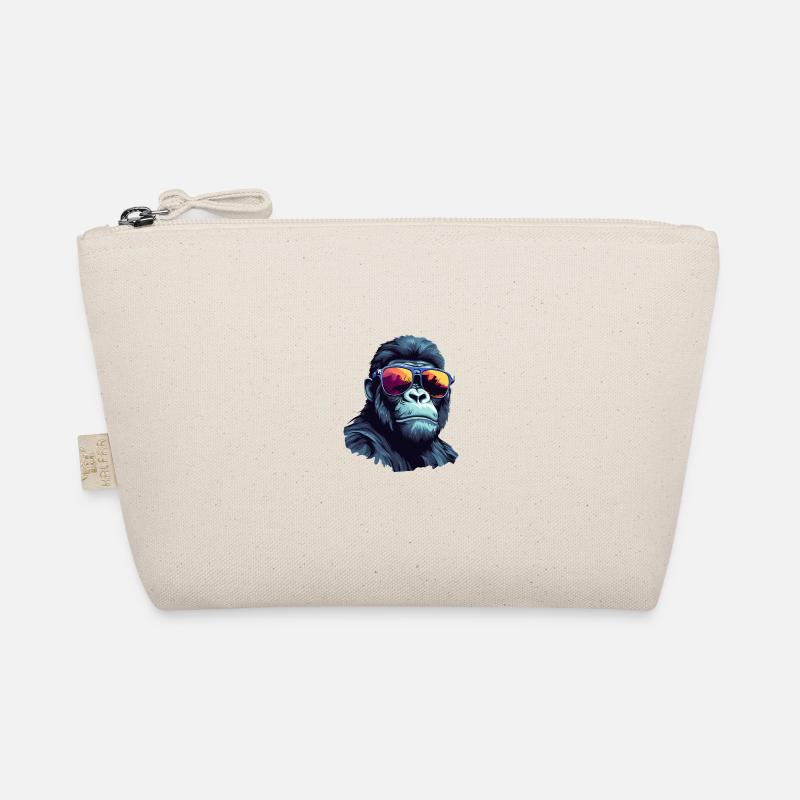Cool Gorilla avec Lunettes de Soleil Urban Jungle Trousse biologique