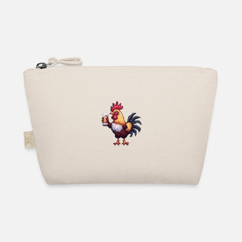 Hahn Bier Pixel Bio-Täschchen