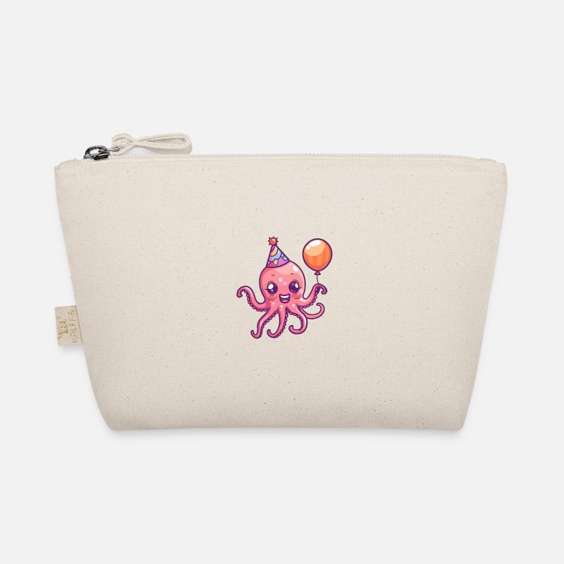 Octopus Birthday BD Trousse biologique