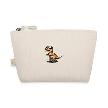 Dinosaur T-Rex Animal - Organic Pouch - nature - Front