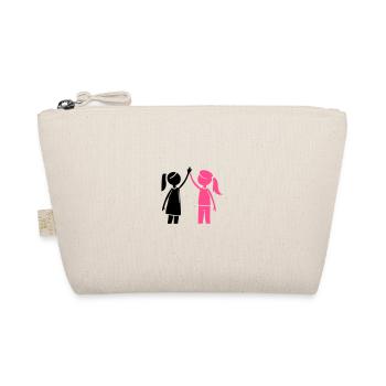 Friendship Girl Best Friend - Organic Pouch - nature - Front