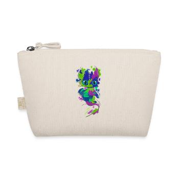 Colorful Baby Dragon | Funny Dragon Colorful - Organic Pouch - nature - Front